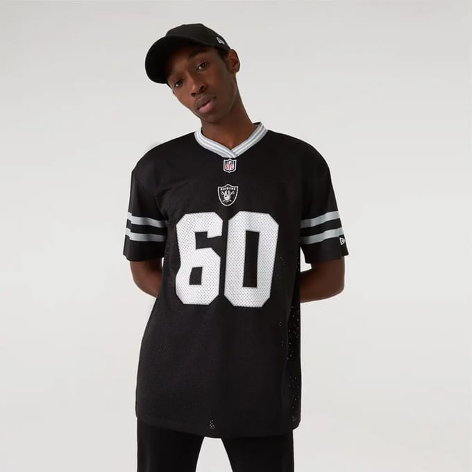 Jersey New Era Las Vegas Raiders Oversize NFL Logo