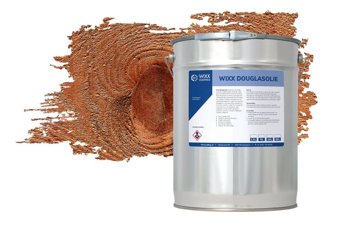 Wixx Douglas Olie UV+ - 5L - Teak