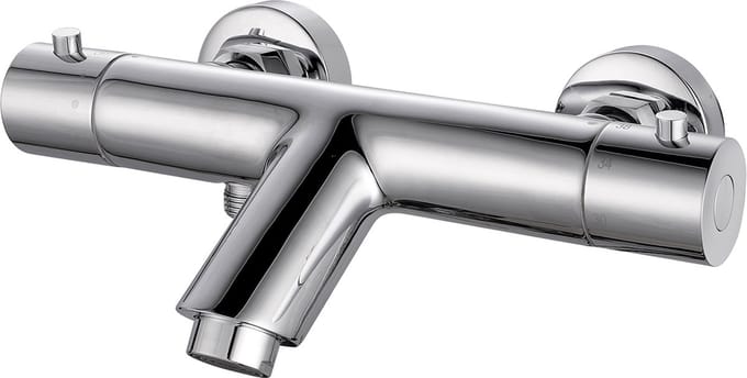 Wiesbaden Rio thermostatische badmengkraan chroom