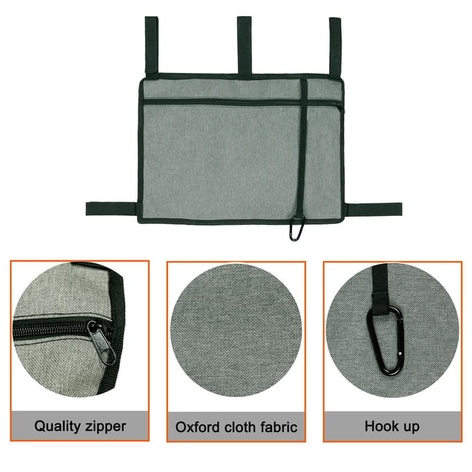 Walker Bag Walker Organizer Pouch Bijlagen Tassen met bekerhouder Grote capaciteit Accessoiremand
