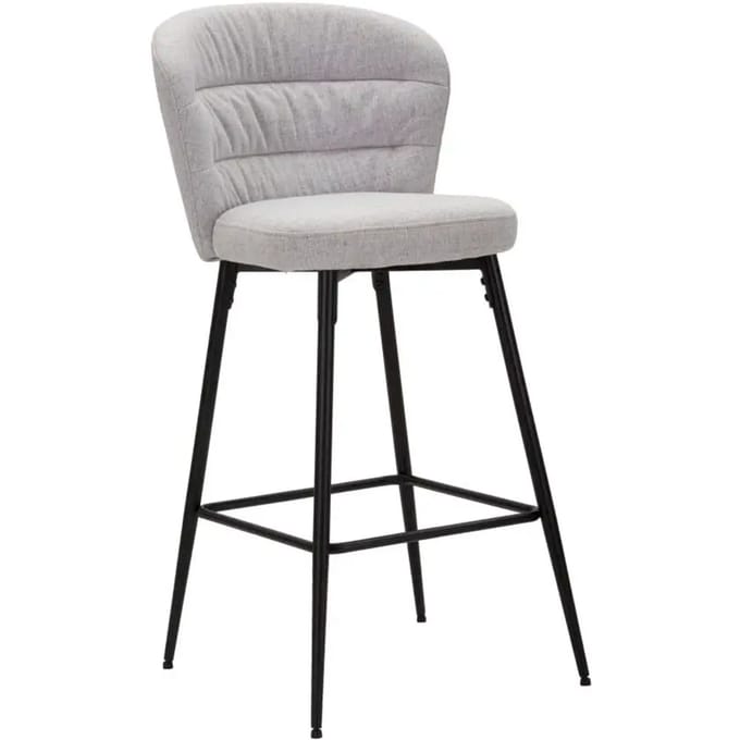 Barkruk Losanna Grey Set 2 Pz 52×59×108 cm