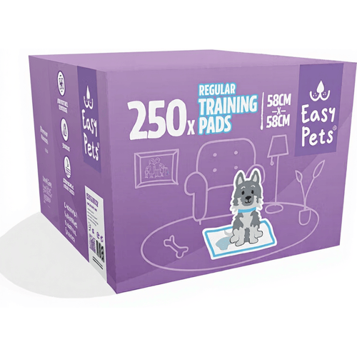 Easypets Puppy Training Pads - 250 stuks - Zindelijkheidstraining - Hondentoilet - 58 x 58 cm