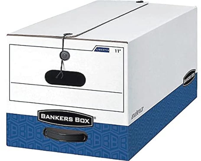 Hevige opbergdozen 4-pack met FastFold en koordsluiting