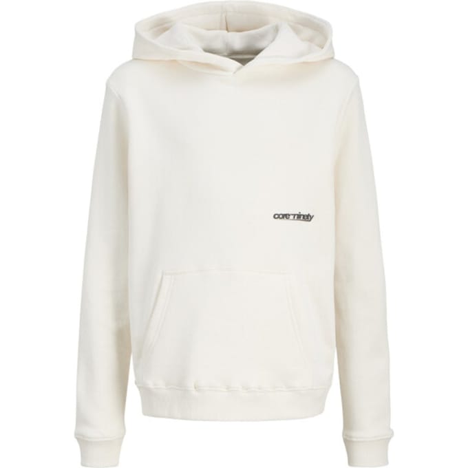 Jack & Jones Jcogrid sweat hood jnr ecru