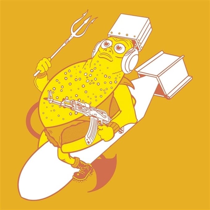 Rickshaw Billie's Burger Patrol - Big Dumb Riffs (LP)