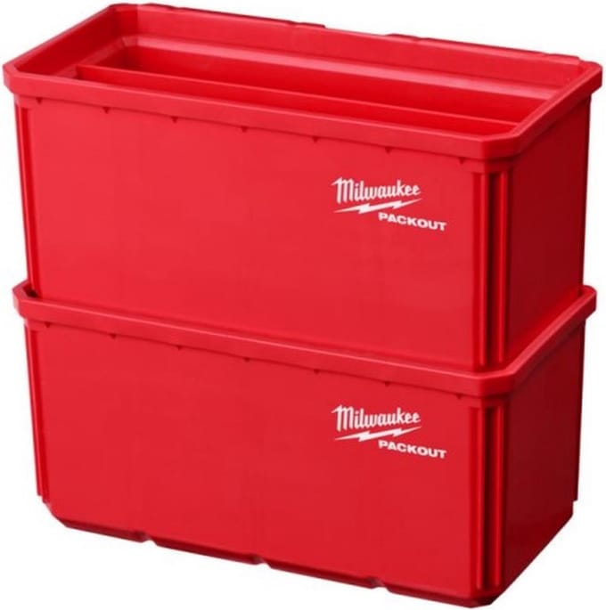 Milwaukee PACKOUT™ 10x20 cm bakjes VE=2 - 4932480699