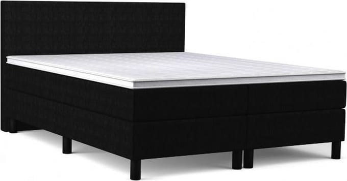 Nirwana Boxspring Basic 140x200 Zwart Gratis Bezorgd