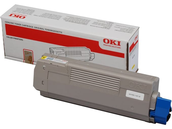 OKI 44315305 toner cartridge geel (origineel)