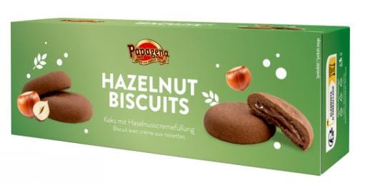 Papagena Koekjes met Hazelnootcrème 150 g