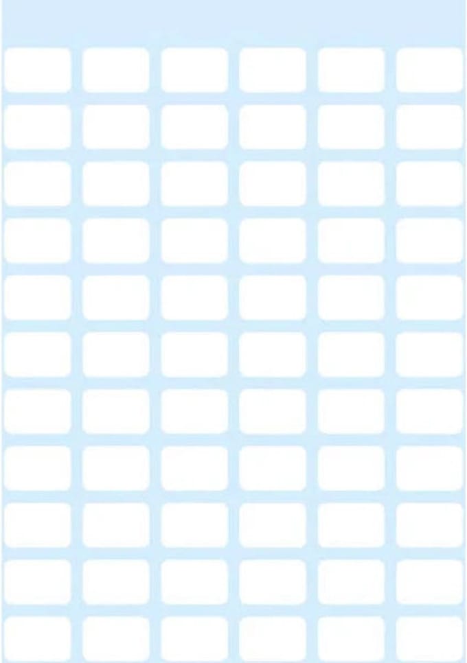 Etiket herma 3610 8x12mm wit 462st | 10 stuks