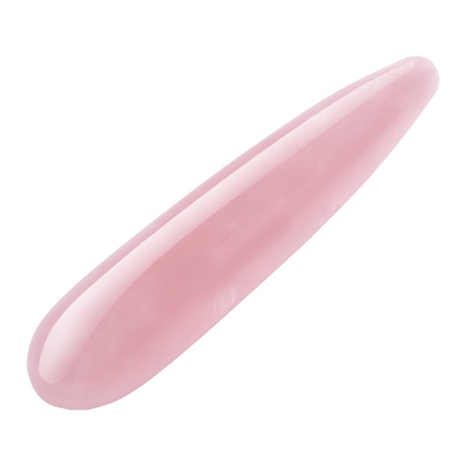 le WAND kristal Slim wand roos Quartz - Roze - 17.5 cm