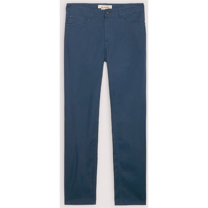 broek slim fit man blauwe marine