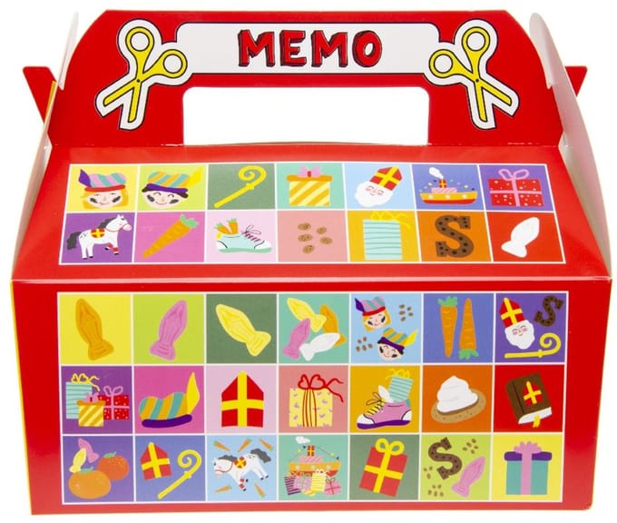 Duckiez Menu Verpakking Memo Sinterklaas Foodsafe - 24 stuks