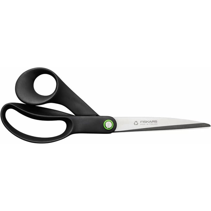 Fiskars Buro- & Knutselschaar - Schaar Universeel - Rechte knip - Grote Schaar - 25 cm - Zwart, Roestvrijstaal