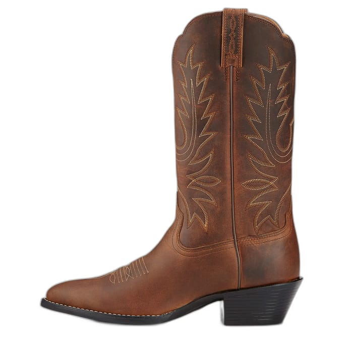 Leren westernlaarzen voor dames Ariat Heritage R Toe