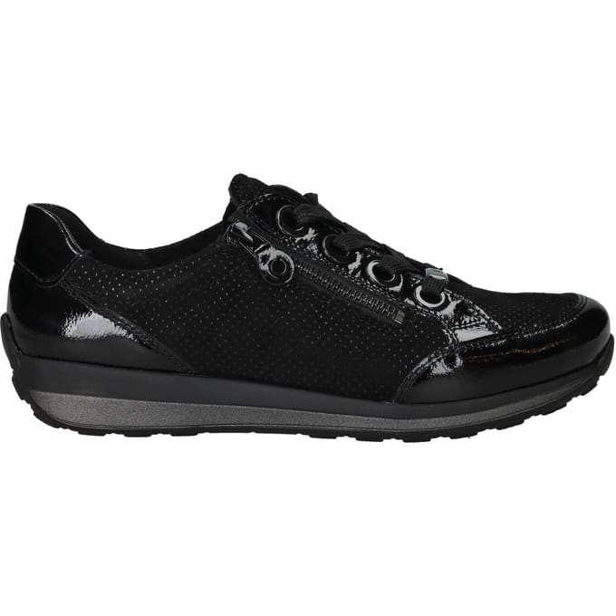 Ara 1244587 - Dames veterschoenen - Kleur: Zwart - Maat: 40