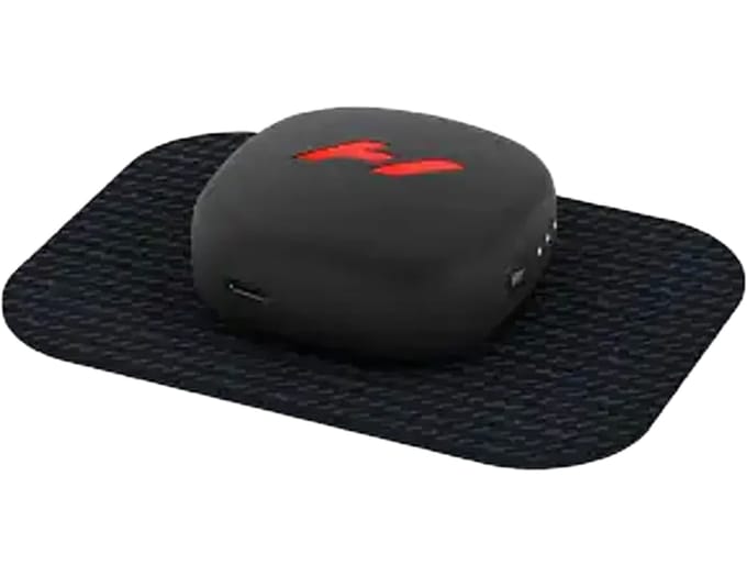 Hyperice Venom Go Warmte & Vibratie Massage Pad Zwart – Draadloze Wearable Warmtemassage – 3 Warmtestanden – Bluetooth App – USB-C