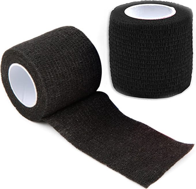 Griptape x 12 | Grip Tape Zwart | 12 x 5 m x 4,5 cm