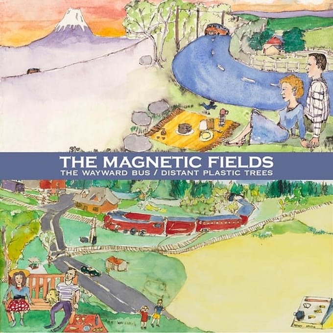 The Magnetic Fields - The Wayward Bus / Distant Plastic Trees (CD)