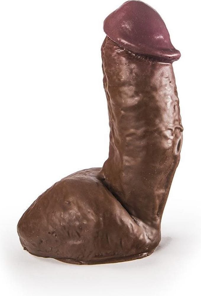 Heroes - No. 10 - Dildo - 19,5 x 5 cm - Bruin