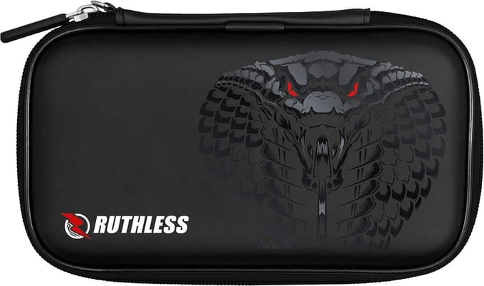 Professionele Darts Case voor Darts en Accessoires - Tri-Fold Portemonnee in Zwart