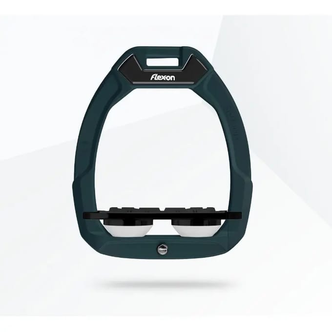 Veiligheidseisen voor paardrijden Plat Grip Groen/Zwart/Wit Flex-On Safe-On