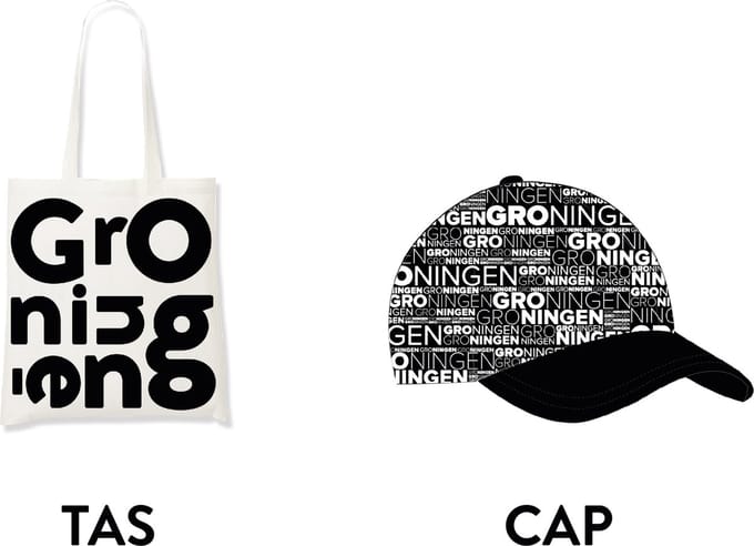 Groningen pet & tote bag - Voordeelpakket - Souvenirs Nederland