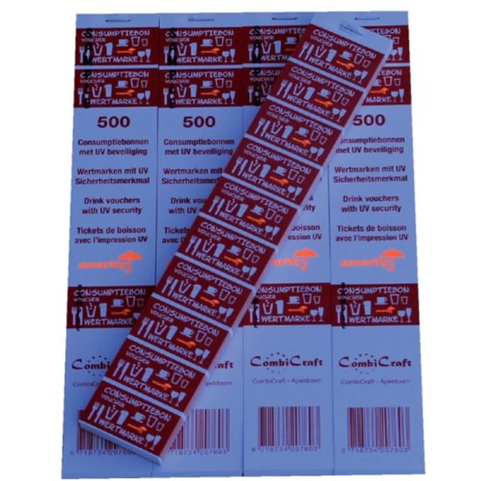 Consumptiebon Combicraft UV beveiliging rood