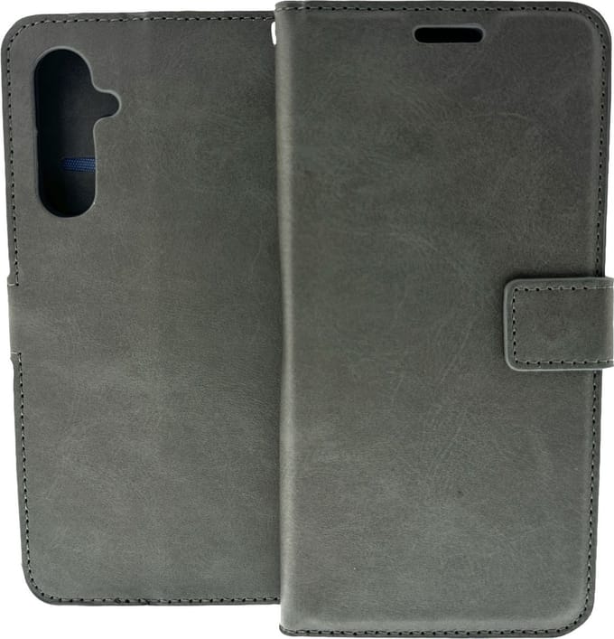 Portemonnee Book Case Hoesje Geschikt voor: OnePlus CE - Grijs