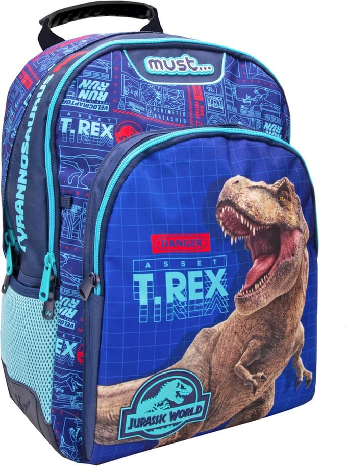Jurassic World Rugzak, T-Rex - 45 x 33 x 16 cm - Polyester
