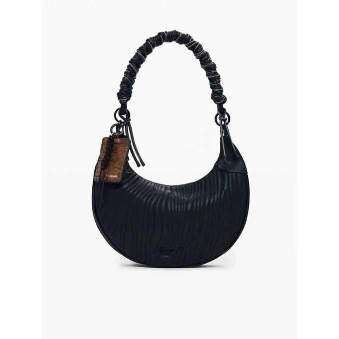 Desigual schoudertas Helium Calgary Shoulder Bag Black zwart