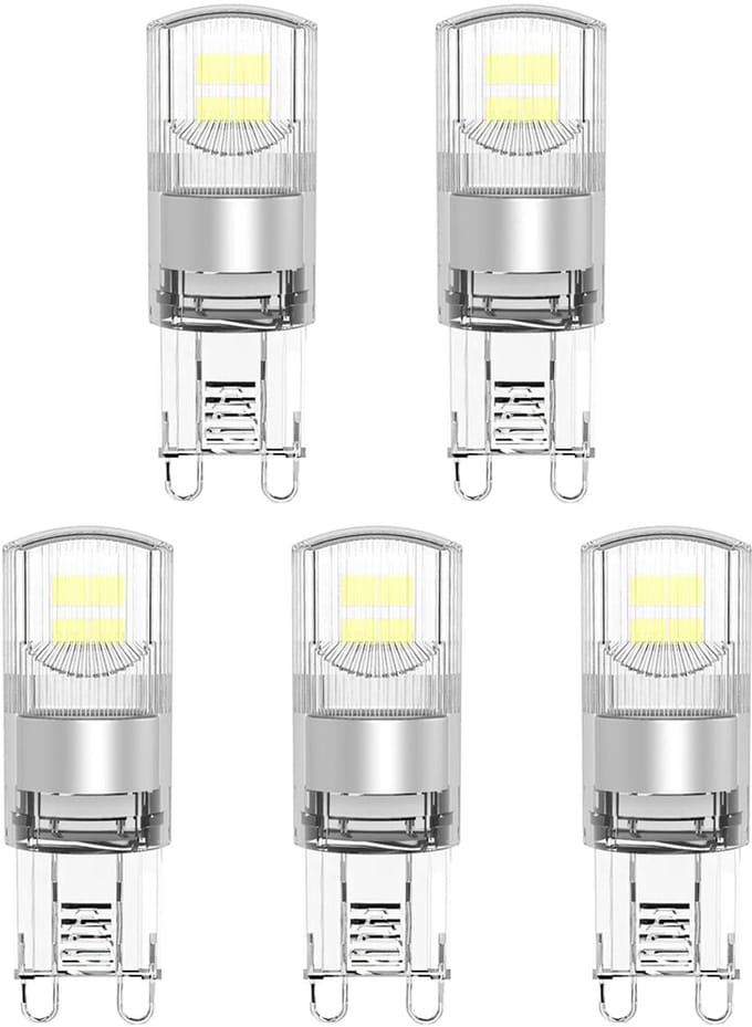 Modee LED Lamp G9 - 1.9W 2700K 200 LM 230V - LED Lamp insteek - Warm Wit - 5 stuks