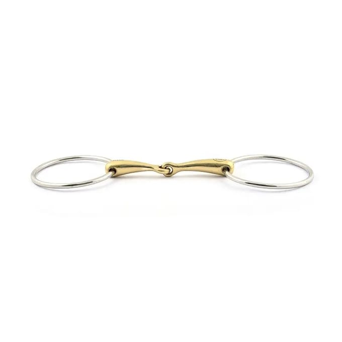 Mors 2 ringen voor paard standaard canon Jump'In