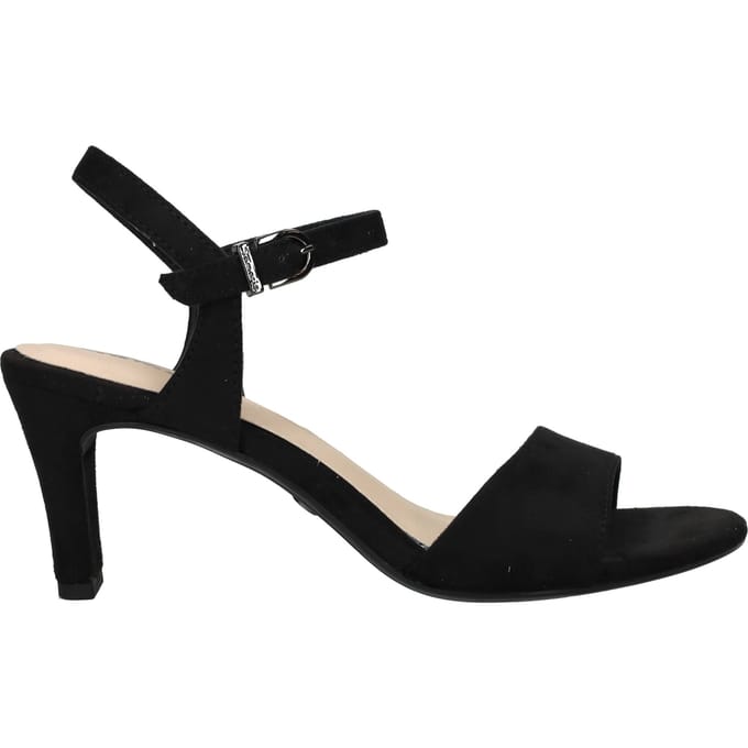 Tamaris dames sandalen met hak zwart - Maat 36