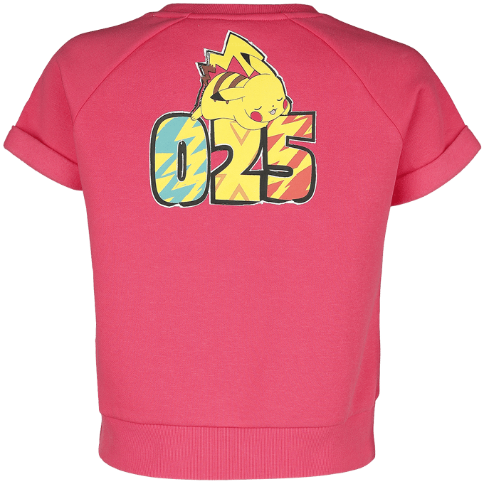 Pokémon - Gaming T-shirt - Pikachu - Retro Summer - L - voor Vrouwen - roze