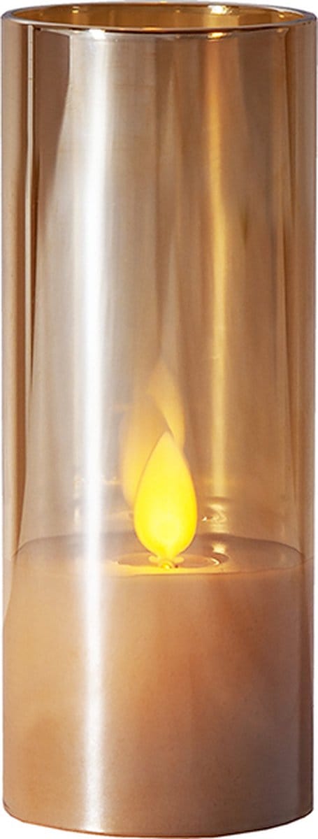 Star Trading LED lantaarn 'M-Twinkle' met flikkerend effect, batterij timer, 12,5cm