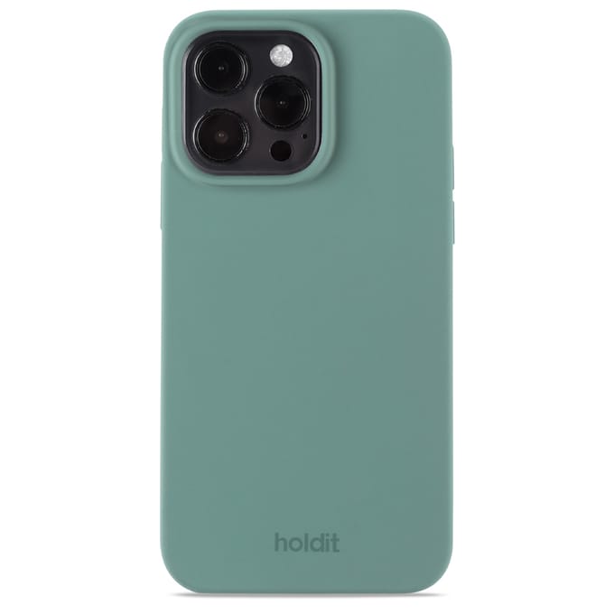 Phone Case Silicone Moss Green iPhone 14 Pro Max
