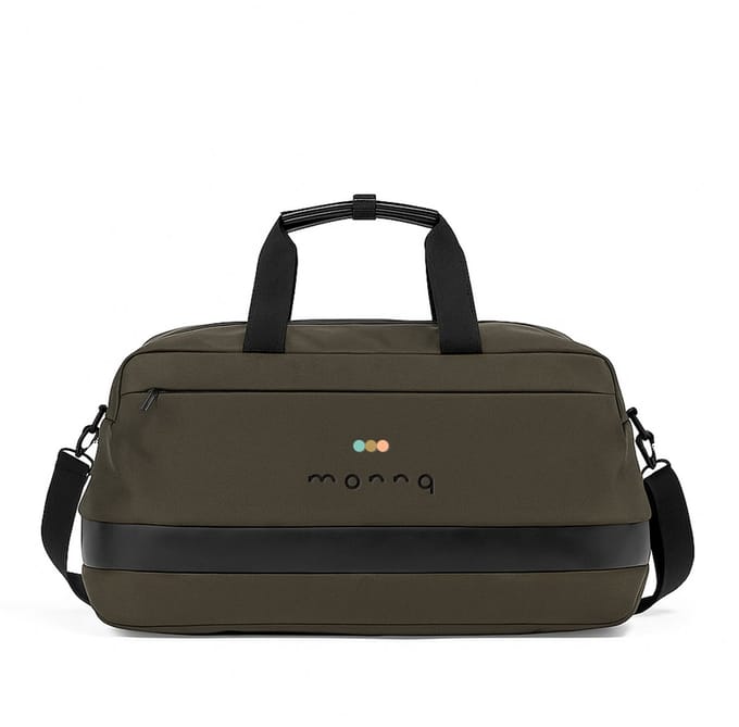 Monnq Duffle Bag Stefano Heavy Green