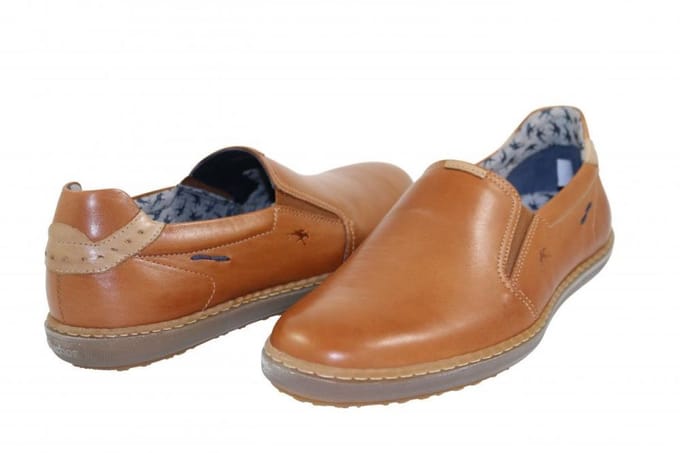 Fluchos Mocassins - Fluchos timor habana cuero topo mocassin