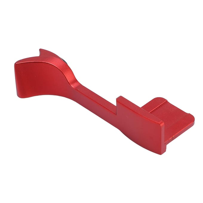 Hot Shoe Duim Omhoog Steun Duim Omhoog Handgreep voor Q2 Camera Aluminiumlegering Eenvoudig te Installeren Rood zwart