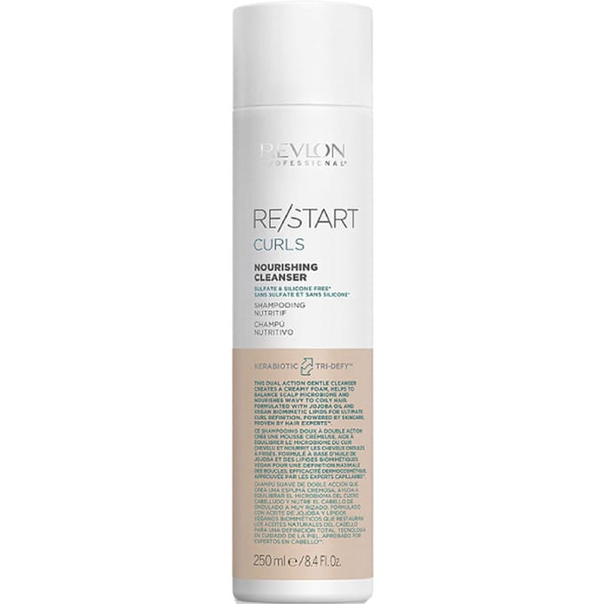 Revlon Professional Curls Nourishing Cleanser Hydraterende shampoo Dames 250 ml