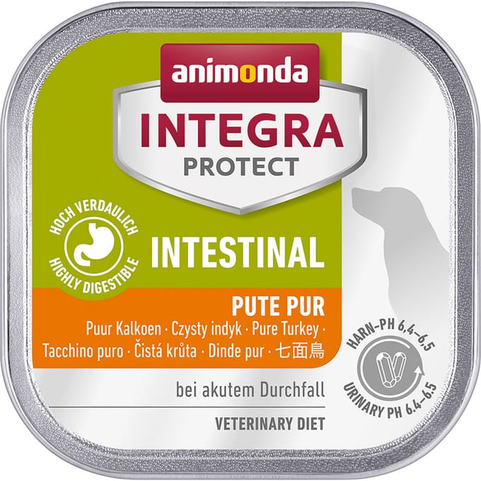 animonda Integra Protect Intestinal Schaaltje 12 x 150 g Hondenvoer - Kalkoen