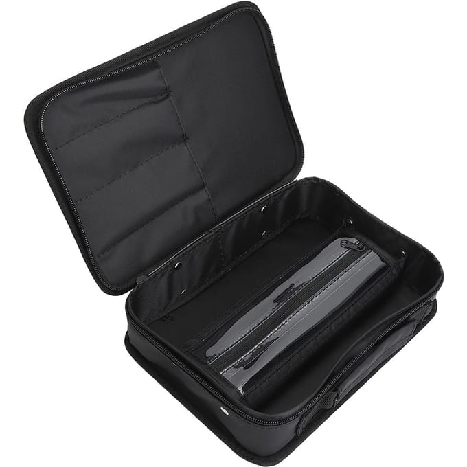 Kapperstooltas Kapper Draagbare Draagkoffer Haarknip- Verzorgingskit Opbergorganizer black