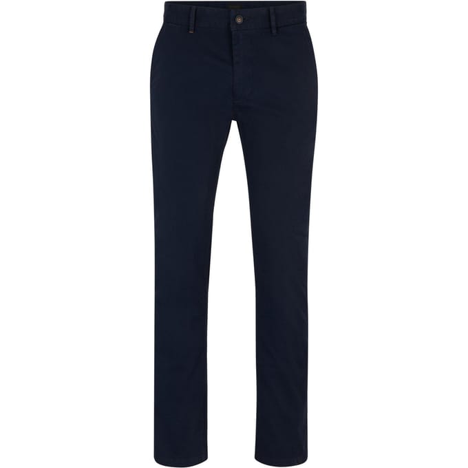 BOSS ORANGE Chino_slim Broeken Heren - Donkerblauw - Maat 29/32