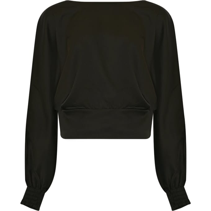 Krista Blouse in Zwart