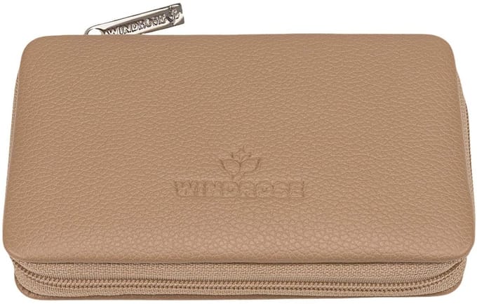WINDROSE manicure set Marvella RV 2S / K Manicure Set Camel Taupe