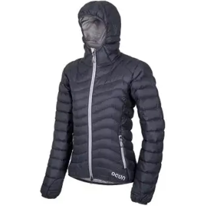 Ocun Tsunami Eco Donzen Jas Grijs S Vrouw