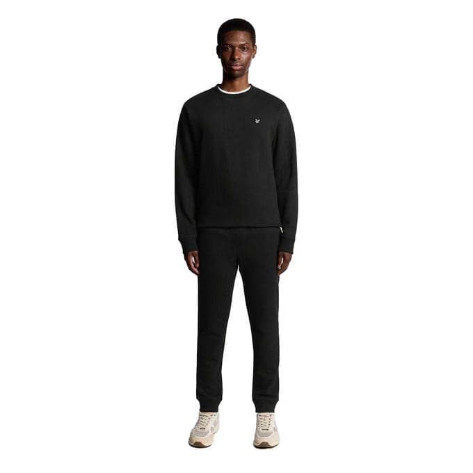Lyle & Scott Heren Sweatshirt Geborduurd Logo Katoen (Lak)