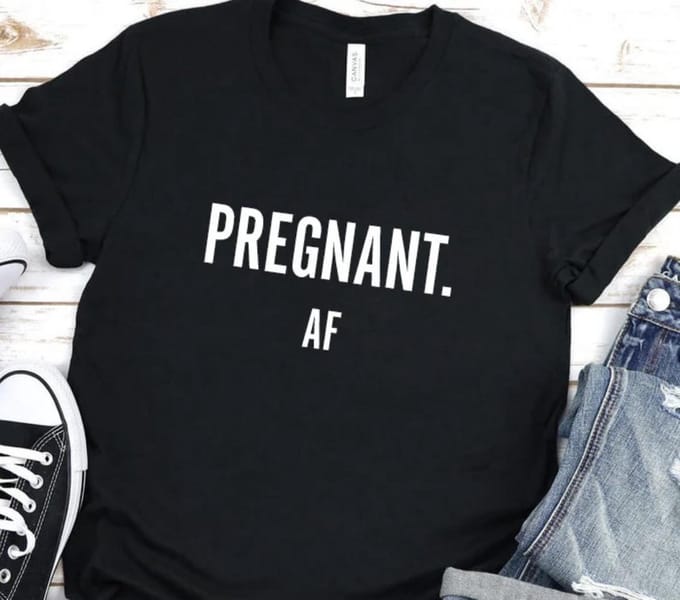 Strijkapplicatie _ Pregnant AF