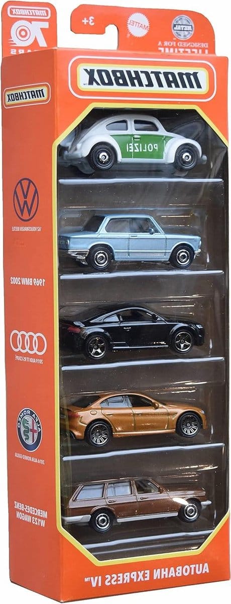 Matchbox Autobanh Express IV, 5 stuks
